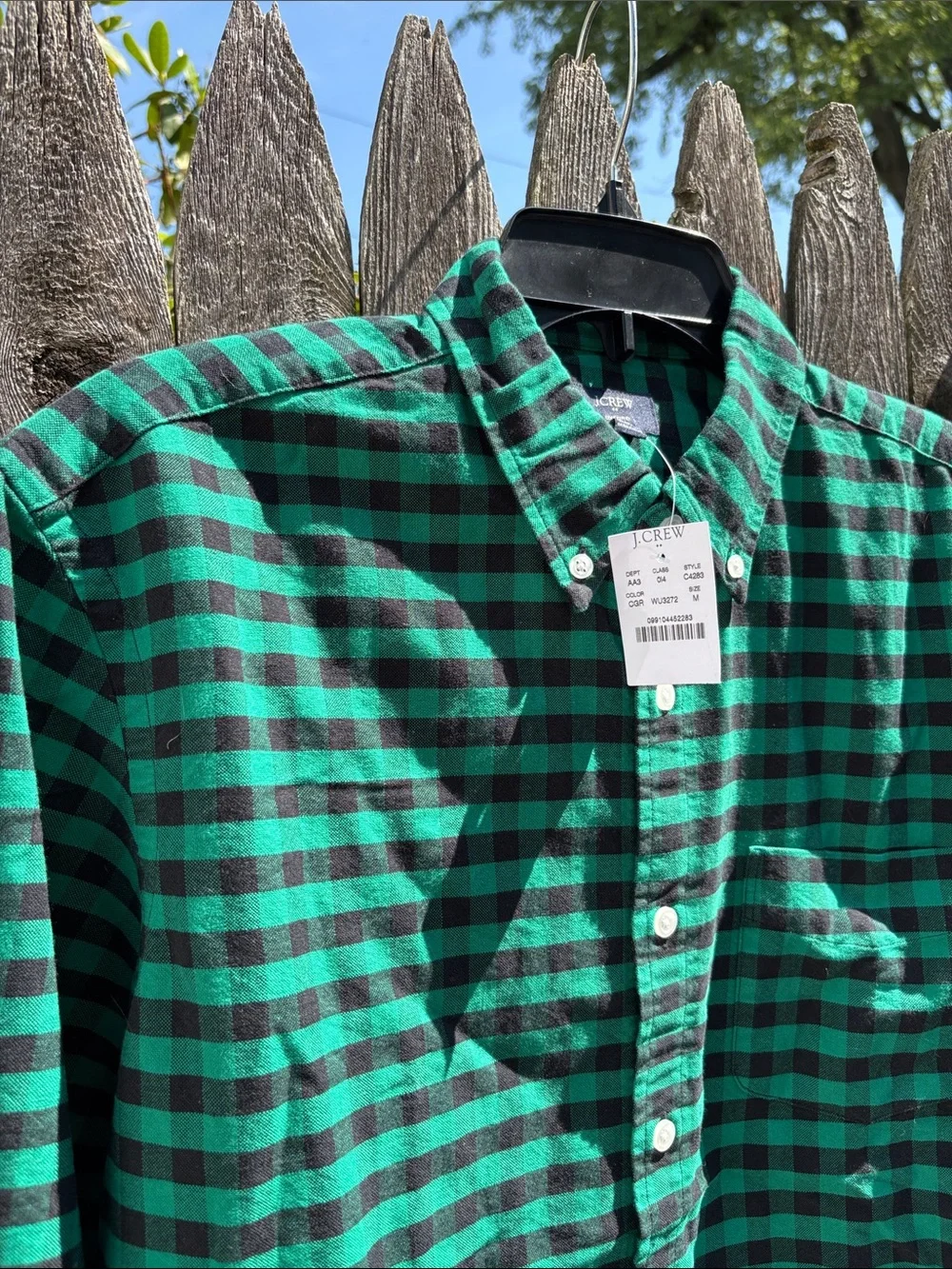 J. Crew medium thick cotton oxford shirt. NWT!!